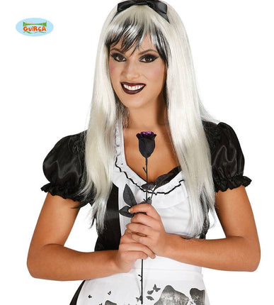 Feestbazaar Halloween Zwarte Roos