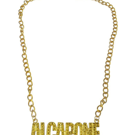 Feestbazaar Halsketting Al Capone Goud