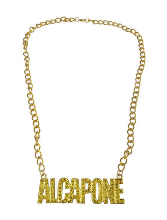Feestbazaar Halsketting Al Capone Goud
