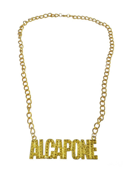 Feestbazaar Halsketting Al Capone Goud