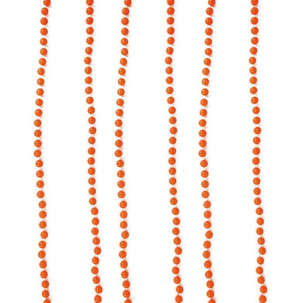 Feestbazaar Halskettingen fluor oranje 40 cm (3st)