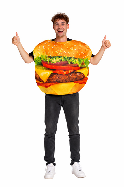 Feestbazaar Hamburger Kostuum Volwassen