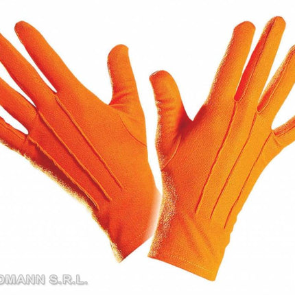 Feestbazaar Handschoenen oranje