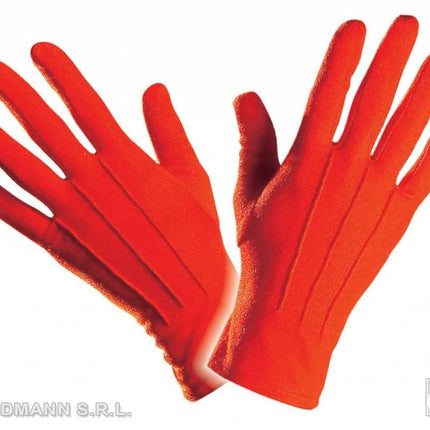 Feestbazaar Handschoenen rood
