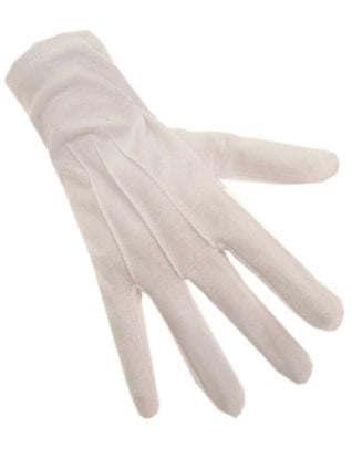 Feestbazaar Handschoenen wit TV Sint