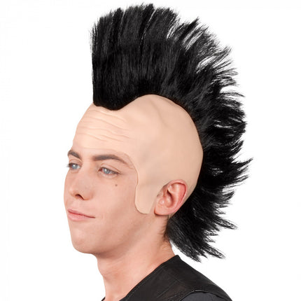 Feestbazaar Hanenkam punk pruik