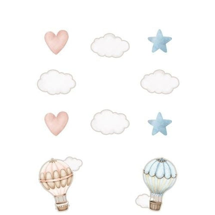 Feestbazaar Hang Decoratie Baby Balloons Gender Reveal Classic