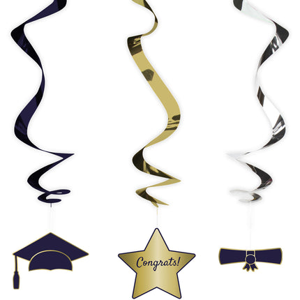 Feestbazaar Hangdecoratie Academic Elegance (3st)