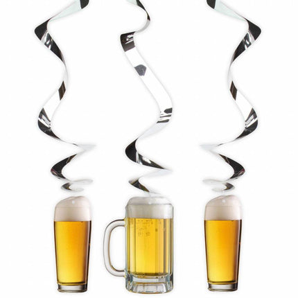 Feestbazaar Hangdecoratie Bierfeest - 3 stuks