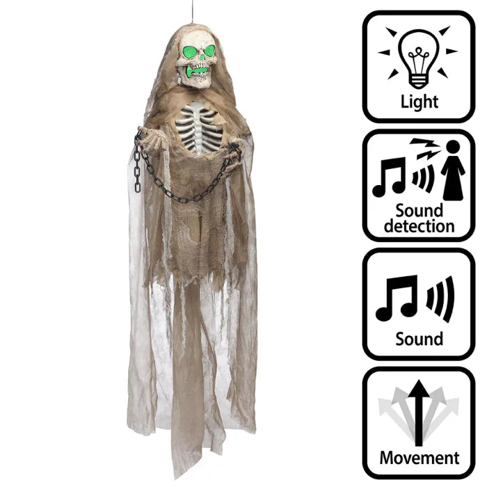 Feestbazaar Hangdecoratie Bone Jangles Halloween (183cm)