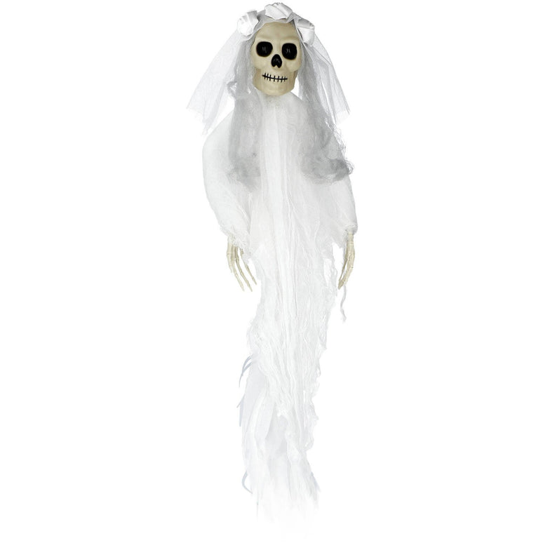 Feestbazaar Hangdecoratie Bruid Skelet Halloween (90cm)