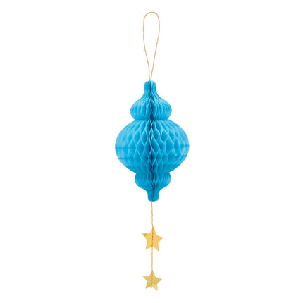 Feestbazaar Hangdecoratie Eid Mubarak Honeycomb (3st)