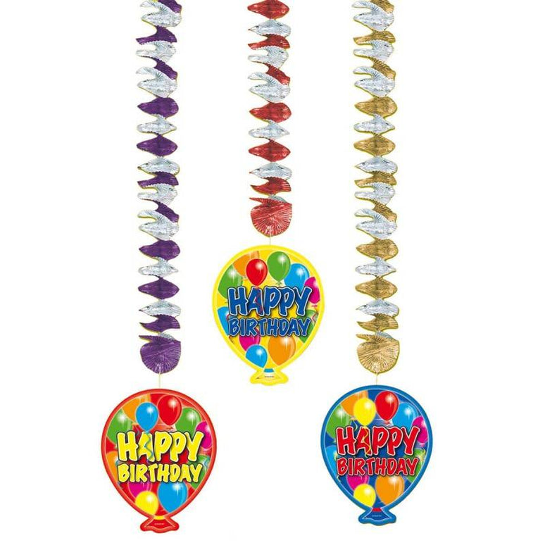 Feestbazaar Hangdecoratie Happy birthday