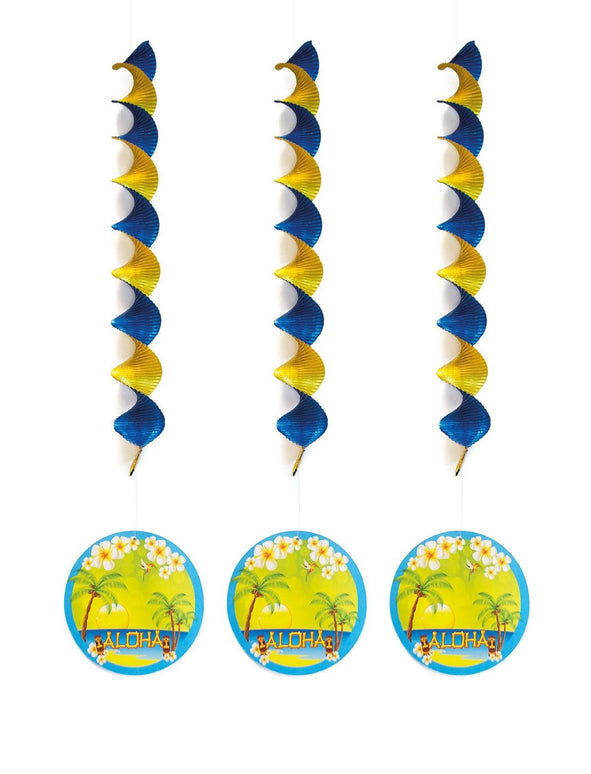 Feestbazaar Hangdecoratie Hawaii Set (3 stuks)