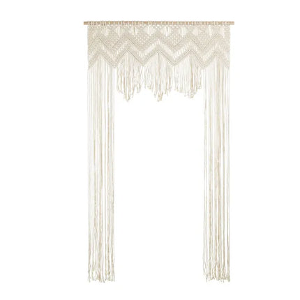 Feestbazaar Hangdecoratie Macramé Gebroken Wit 104x182cm