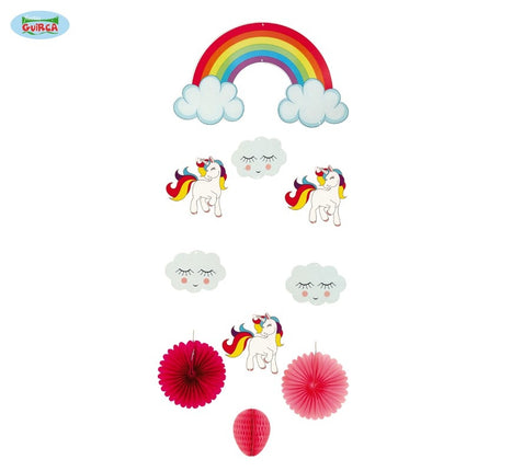 Feestbazaar Hangdecoratie Regenboog Eenhoorn