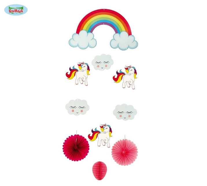 Feestbazaar Hangdecoratie Regenboog Eenhoorn