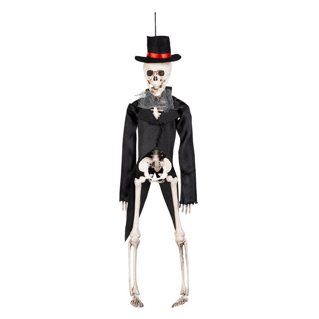 Feestbazaar Hangdecoratie Skelet Bruidegom (43cm)