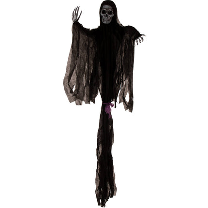 Feestbazaar Hangdecoratie Skelet "De Dood" Halloween (60x180cm)