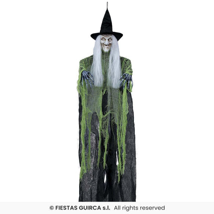 Feestbazaar Hangende Halloween Heks Delia (100cm)