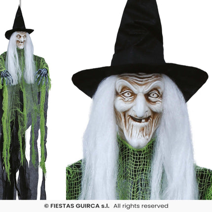 Feestbazaar Hangende Halloween Heks Delia (100cm)