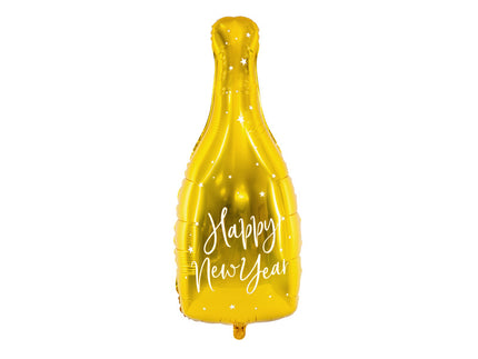 Feestbazaar Happy New Year Folieballon Fles