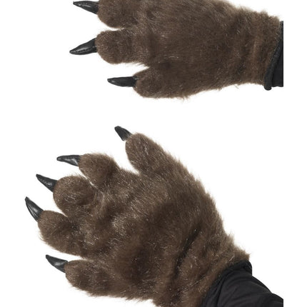Feestbazaar Harige Monster Handschoenen