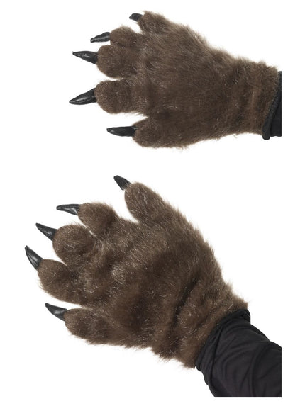 Feestbazaar Harige Monster Handschoenen
