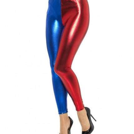 Feestbazaar Harlequin cosplay legging metallic