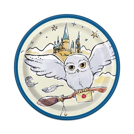 Feestbazaar Harry Potter Borden Uil Zweinstein (8st)