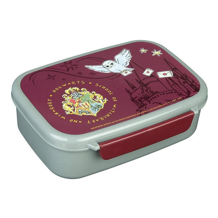 Feestbazaar Harry Potter Broodtrommel Uil Bordeaux