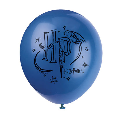 Feestbazaar Harry Potter feestballonnen HP kleurrijk 30cm (8st)