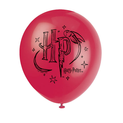 Feestbazaar Harry Potter feestballonnen HP kleurrijk 30cm (8st)