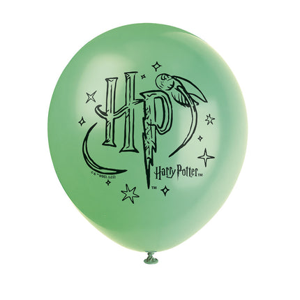 Feestbazaar Harry Potter feestballonnen HP kleurrijk 30cm (8st)