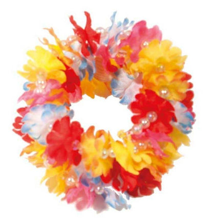 Feestbazaar Hawai armband bloemetjes