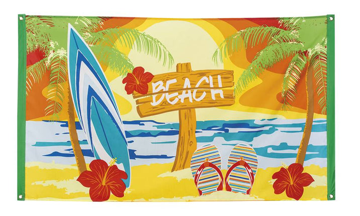 Feestbazaar Hawaii beach vlag
