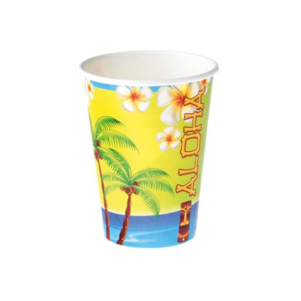 Feestbazaar Hawaii Bekertjes Aloha (8st)