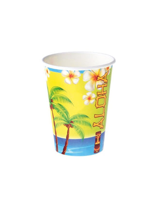 Feestbazaar Hawaii Bekertjes Aloha (8st)