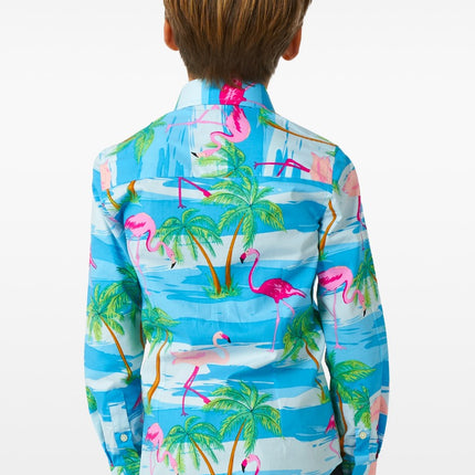 Feestbazaar Hawaii Blouse Flamingo Kind Opposuits