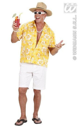 Feestbazaar Hawaii blouse geel