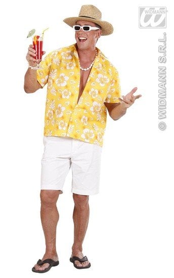 Feestbazaar Hawaii blouse geel
