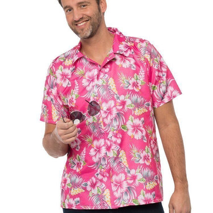 Feestbazaar Hawaii Blouse Roze Butch