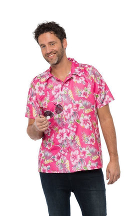 Feestbazaar Hawaii Blouse Roze Butch