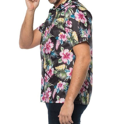 Feestbazaar Hawaii Blouse Zwart Peke