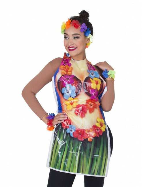 Feestbazaar Hawaii Crazy Summer schort vrouw