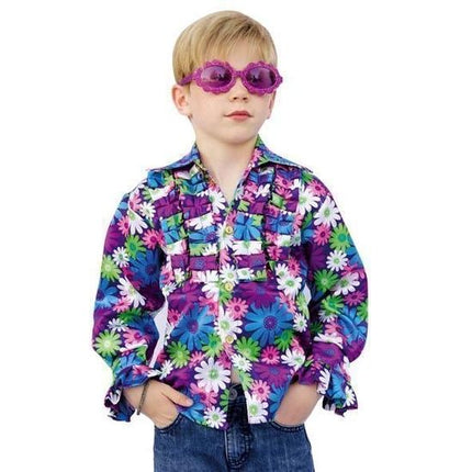 Feestbazaar Hawaii Disco blouse Jacquard