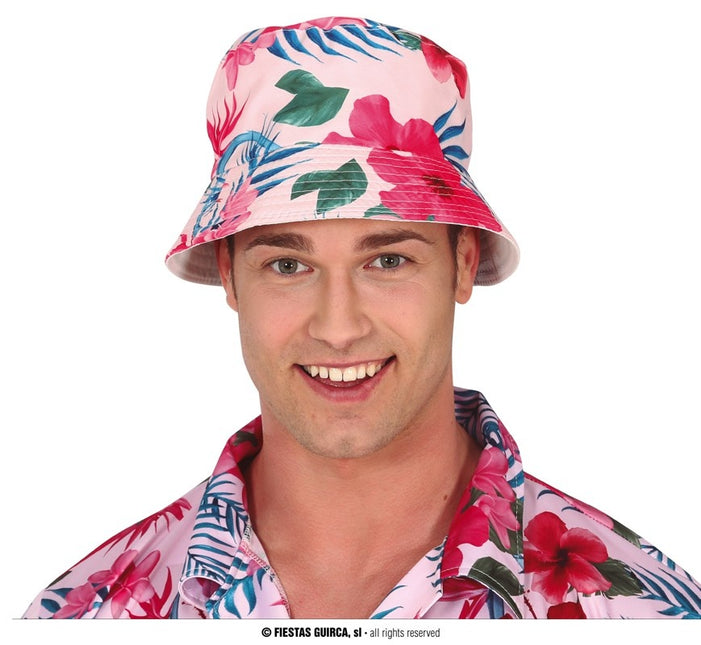 Feestbazaar Hawaii Hoedje Kalino Flamingo