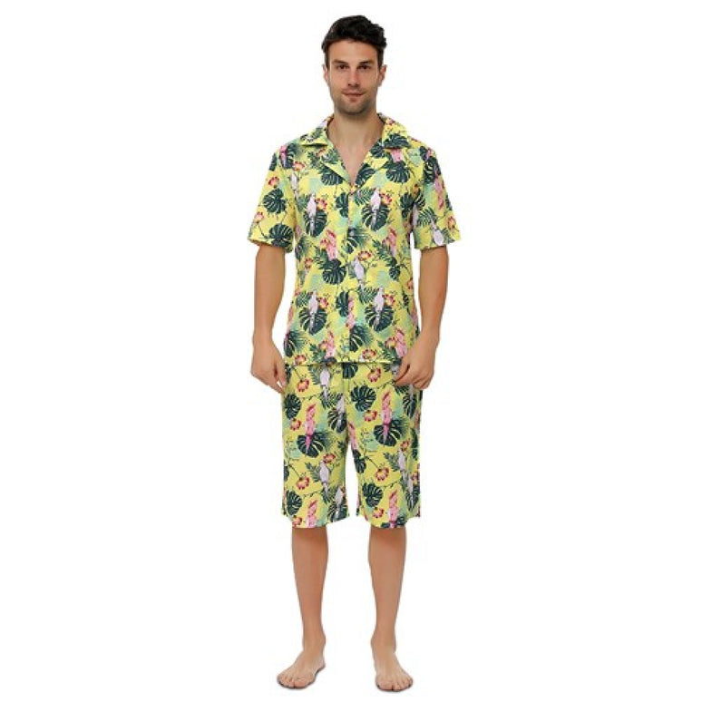 Feestbazaar Hawaii Kostuum Geel Heren Kahula