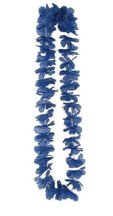 Feestbazaar Hawaii krans blauw