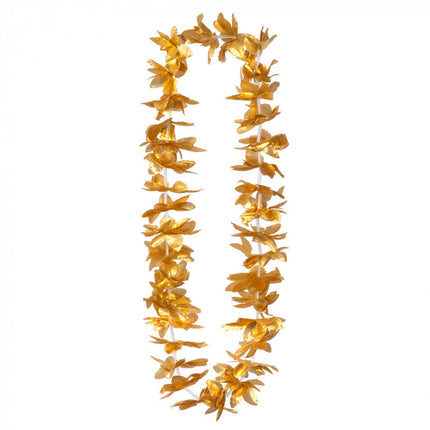 Feestbazaar Hawaii krans goud